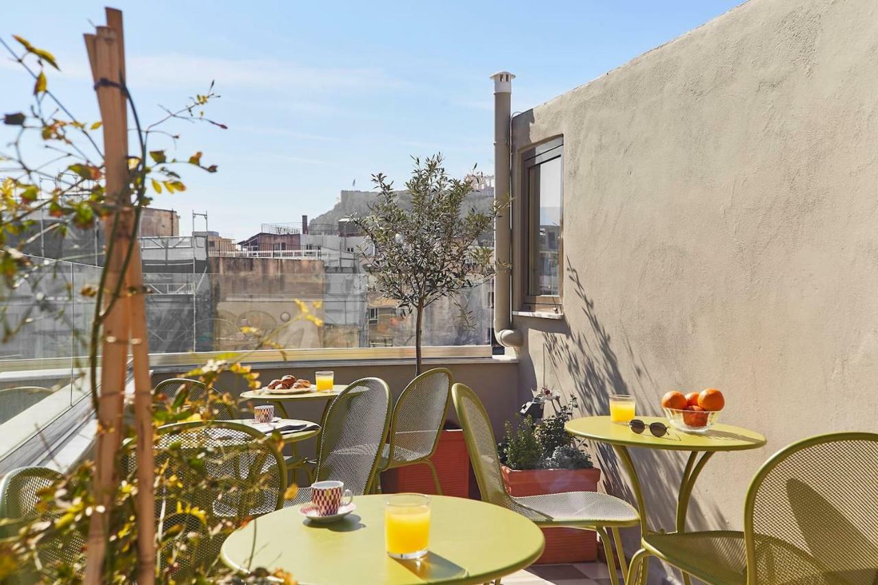 Spacious Suite W. Huge Balcony + Acropolis View Athens Luaran gambar