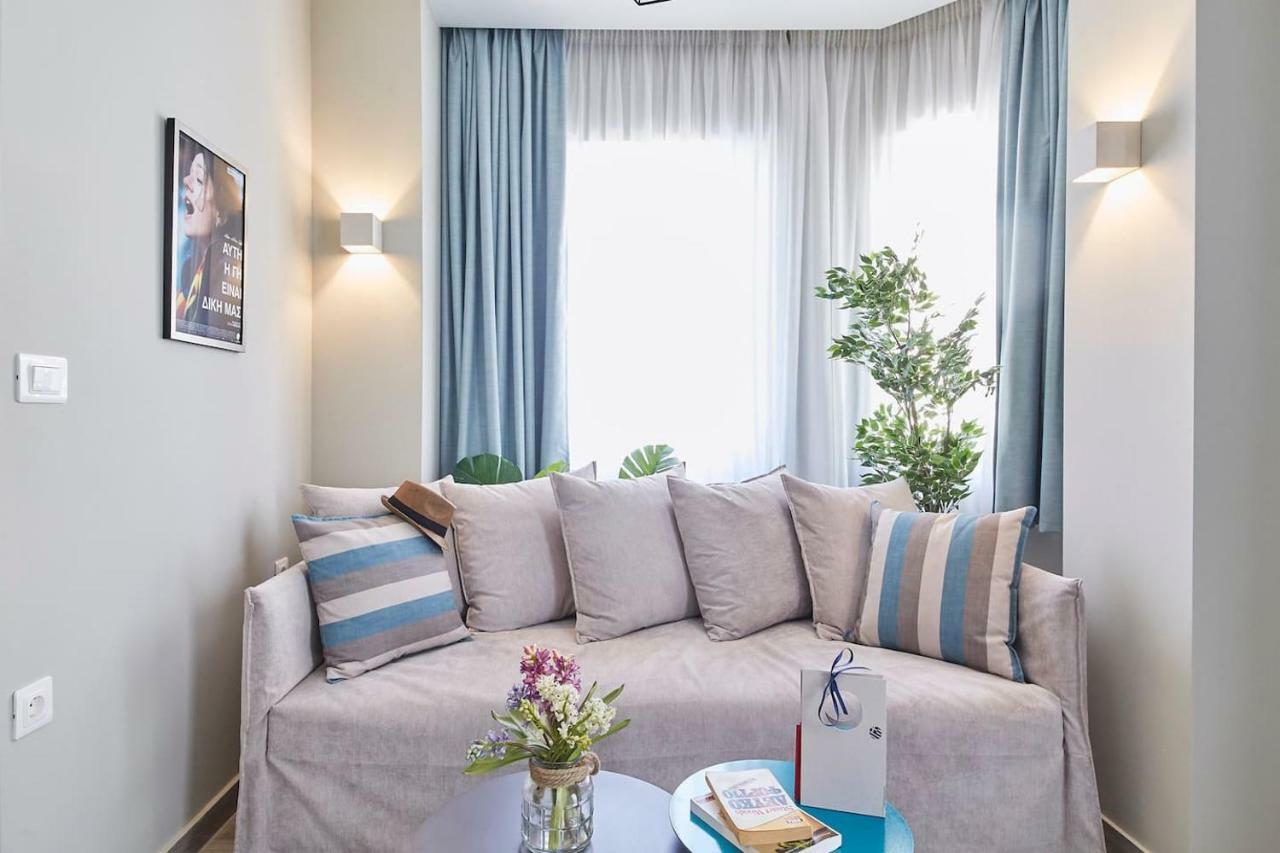Spacious Suite W. Huge Balcony + Acropolis View Athens Luaran gambar