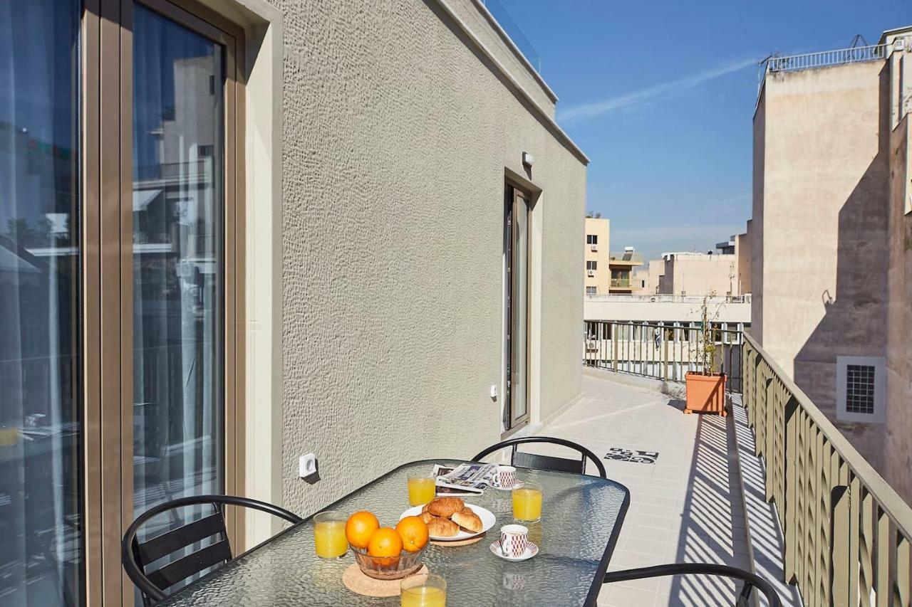 Spacious Suite W. Huge Balcony + Acropolis View Athens Luaran gambar
